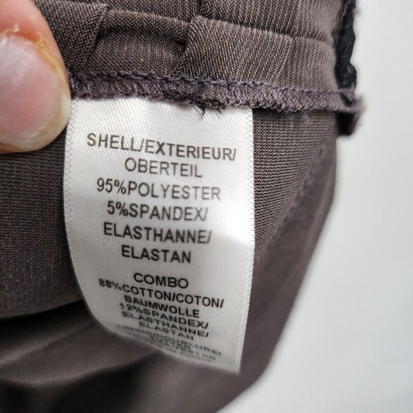 Adrianna Papell Womens Cocktail Dress Size 14 Brown Flat Ruffle Lace Surplice - Picture 7 of 10